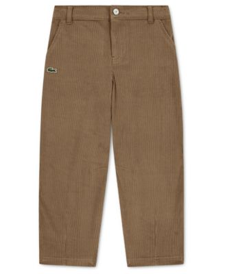 Boys' 8-16 Cord-Textured Tapered Pants