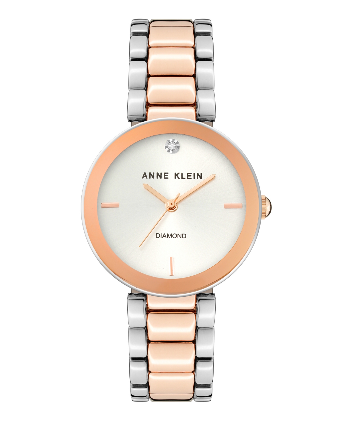 Anne Klein Women's Japan Quartz Two-Tone Watch 32.5mm x 38mm - Two-Tone