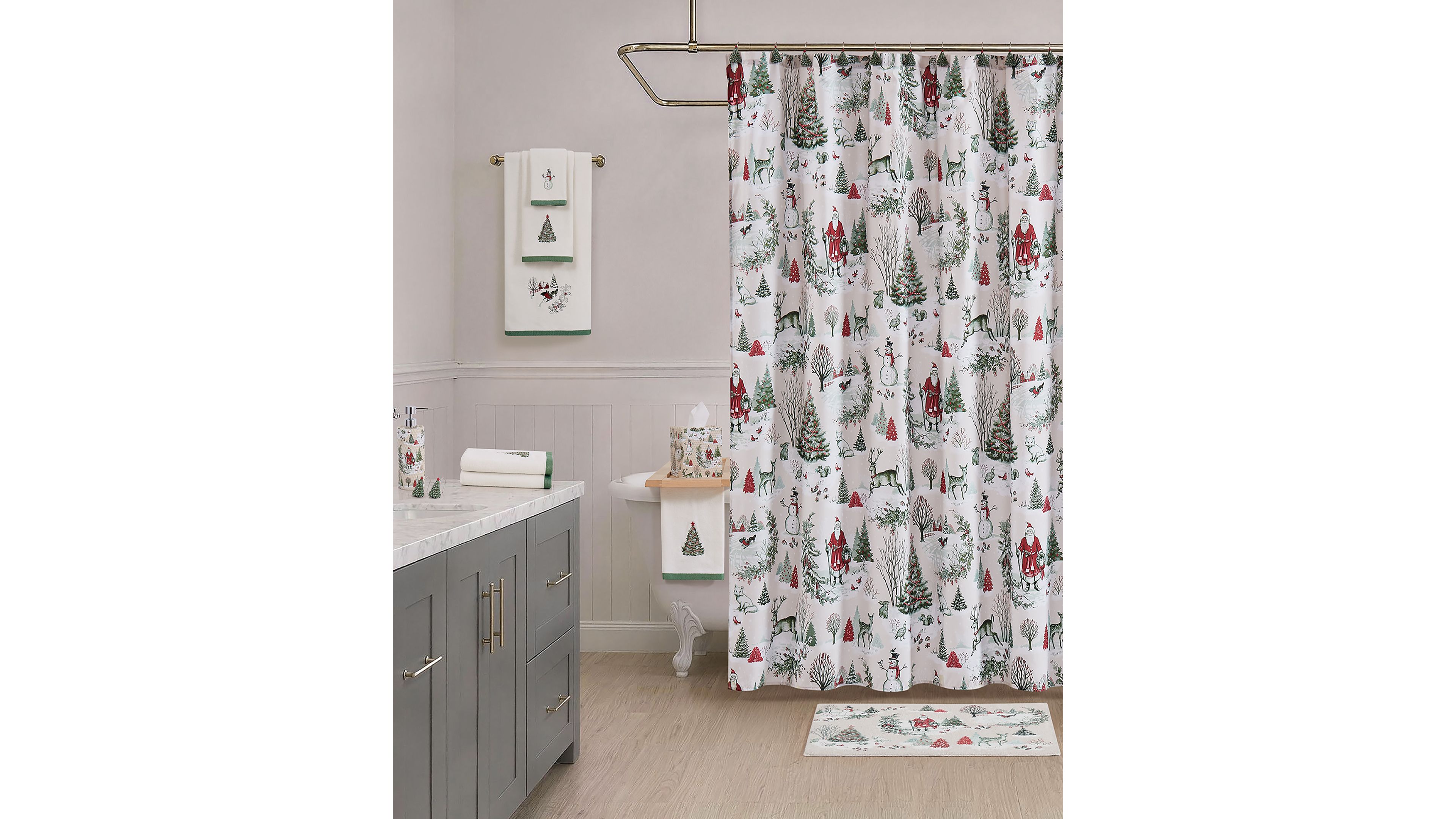 Avanti Yuletide Bath Accessories