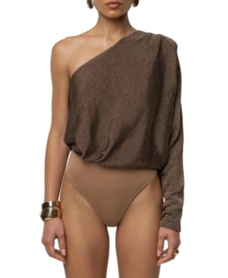 Women's Resort Metallic Bodysuit
