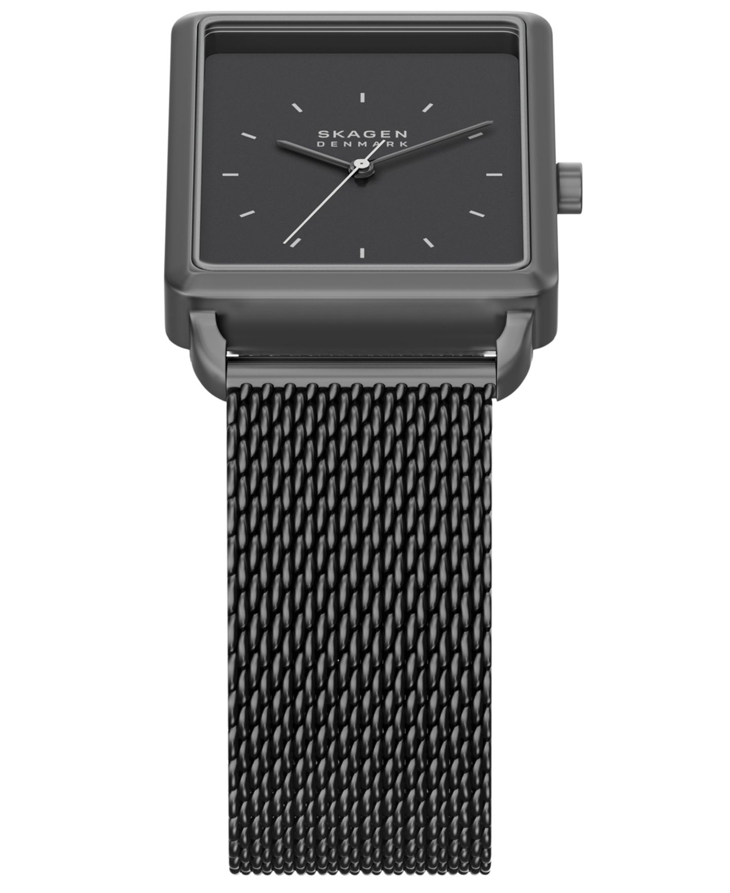 Мужские часы Skagen Quartz Hagen Gunmetal Stainless Steel Mesh 36mm — фото 5