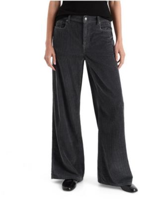 Women's Organic Cotton Corduroy Wide-Leg Pants