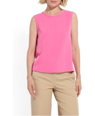Women's Kyra Sleeveless Crewneck Pull-On Top