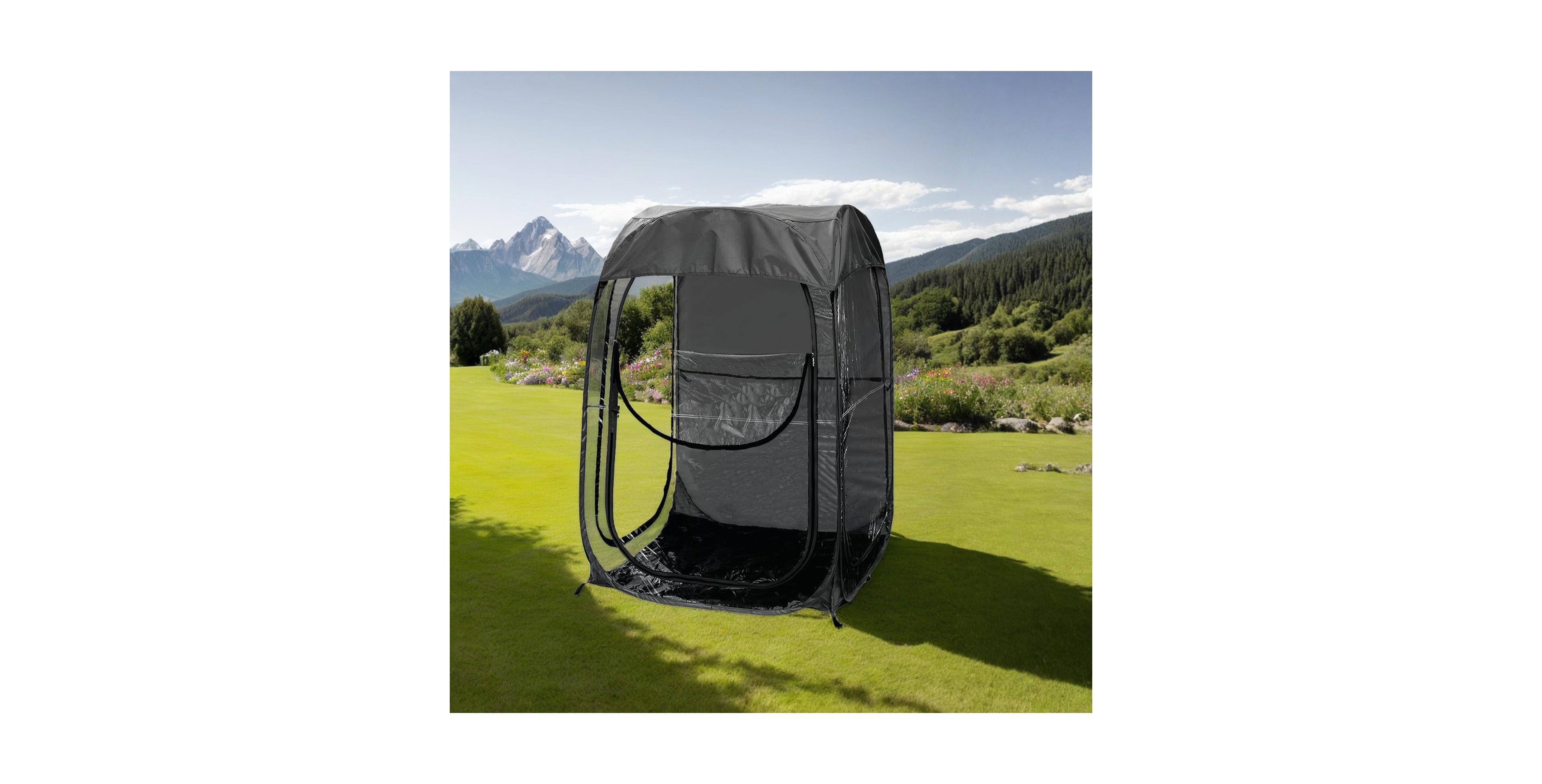 Sevorley Portable Pop Up Sports Tent, Ideal Shelter for Outdoor Sports Events, Fishing and Camping, Protection from Cold Wind and Rain