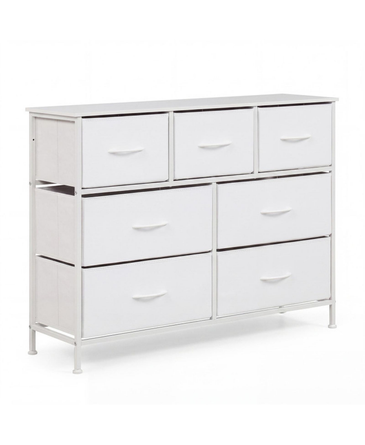 Gouun Wide 7-Drawer Fabric Dresser for Bedroom Clothes Storage