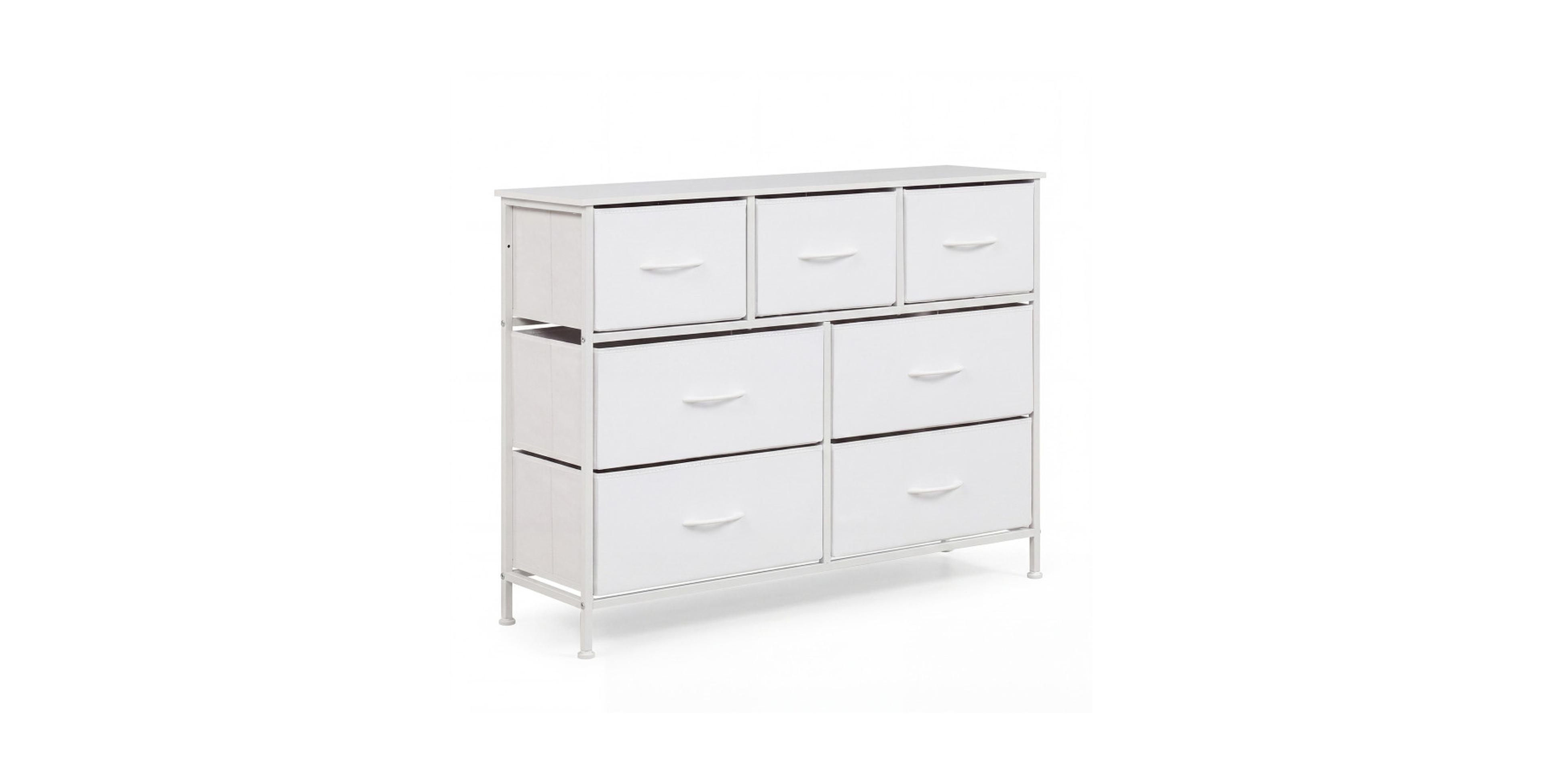 Gouun Wide 7-Drawer Fabric Dresser for Bedroom Clothes Storage