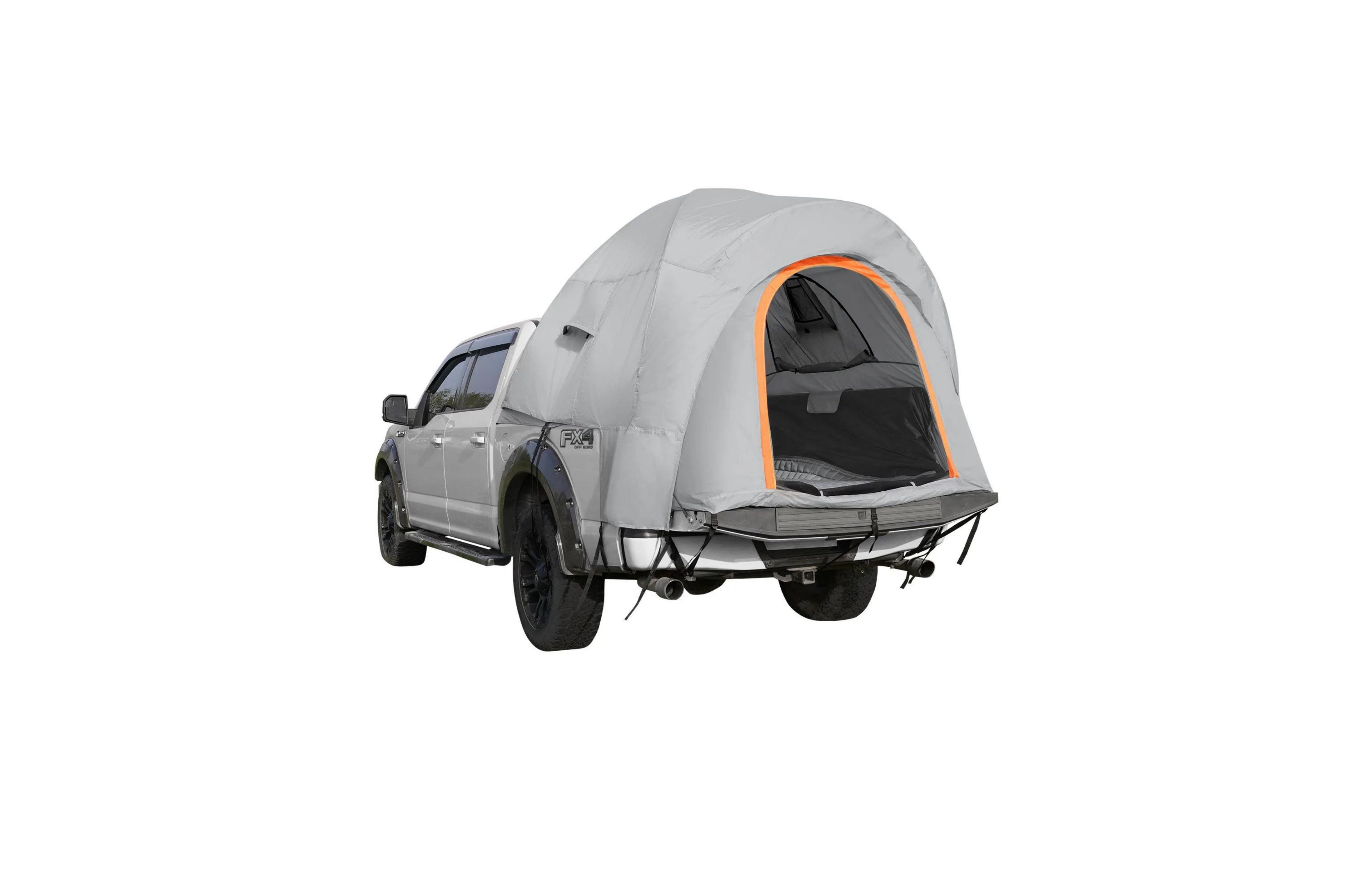 Sevorley 5-6 Feet Truck Bed Tent Waterproof Double Layer Pickup Truck Tent with Rain Fly Carry Bag for Camping Travel