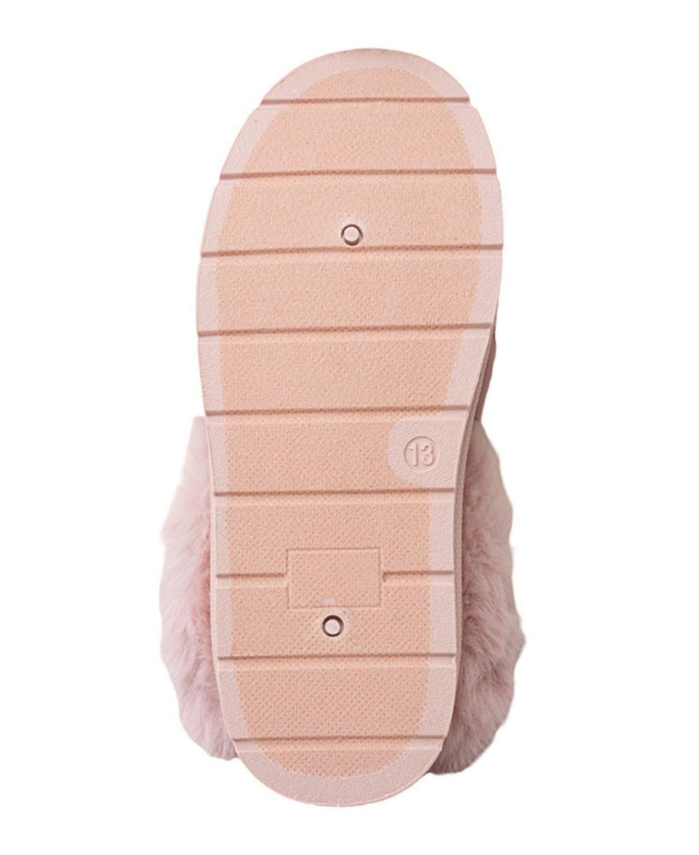 Тапочки Bebe Cozy Clog with Pearl Bow Faux Fur Lining для девочек, цвет: Пудровый — фото 7