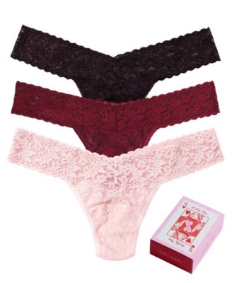 Women's Lace Floral Low Rise Thong