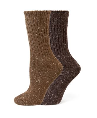 Women's 2-Pack Tweed Rib Boot Socks 	U24761