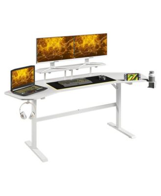  Adjustable Rolling Gaming Desk