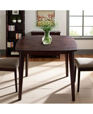 Square Dining Table - Compact Solid Wood Kitchen Table for Small Spaces