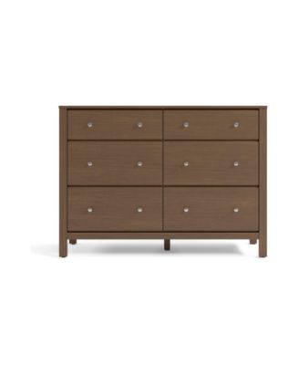 Horizon 6 Drawer Dresser - Hazelnut