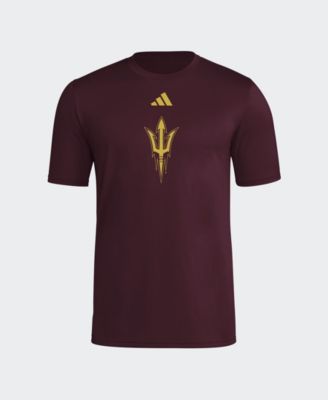 Men's Maroon Arizona State Sun Devils 2026 Locker Logo Pre-Game T-Shirt
