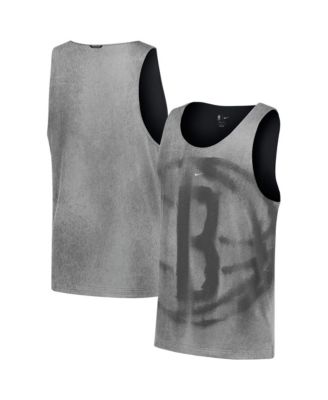 Men's Silver/Black Brooklyn Nets 2026 Standard Issue Practice Icon Mesh Reversible Jersey
