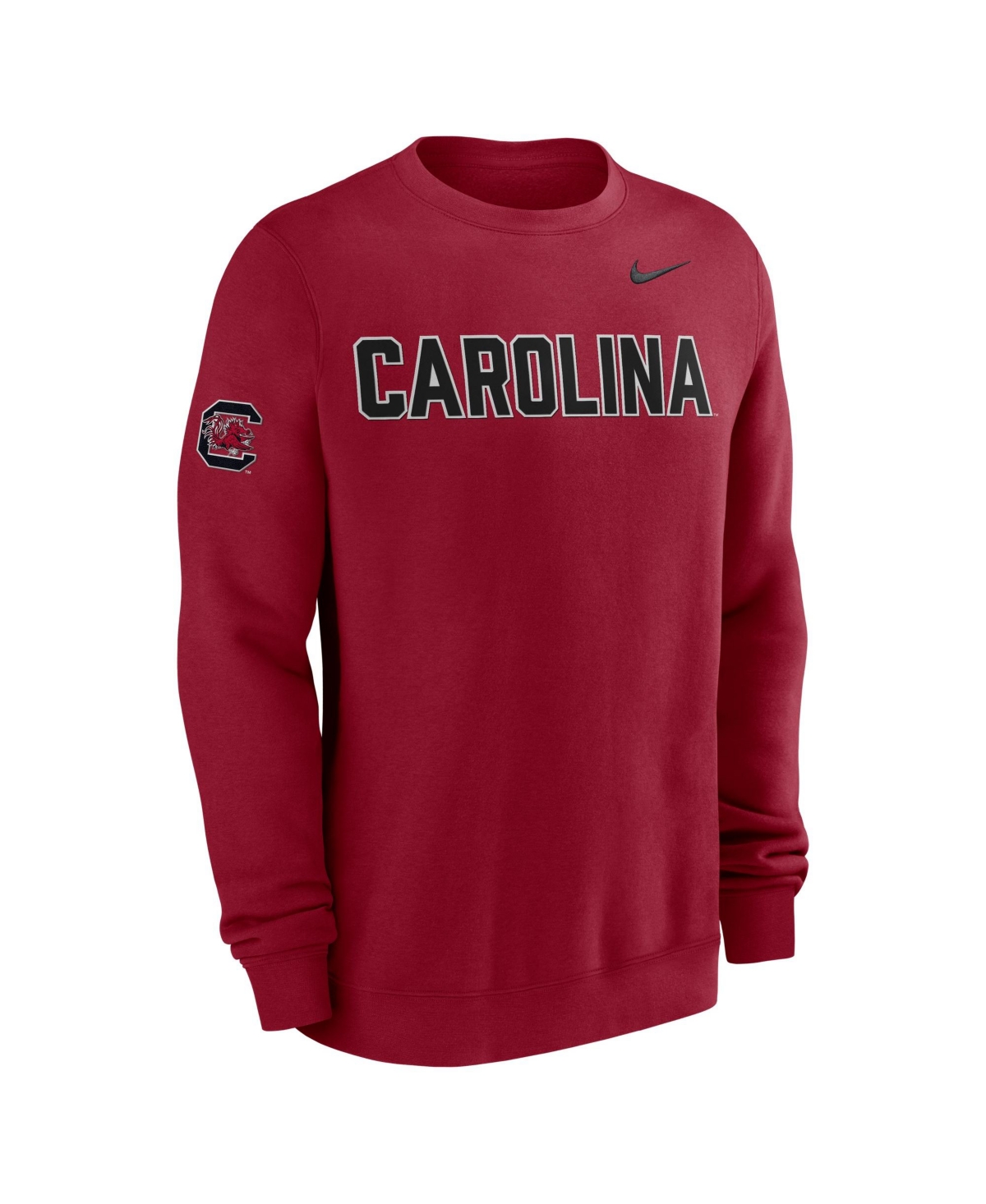 Nike Men's Garnet South Carolina Gamecocks Club Fleece Sweatshirt