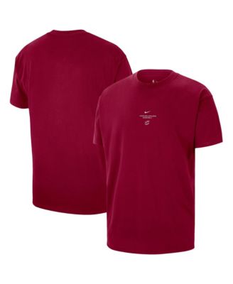 Men's Wine Cleveland Cavaliers 2026 Standard Issue Practice T-Shirt