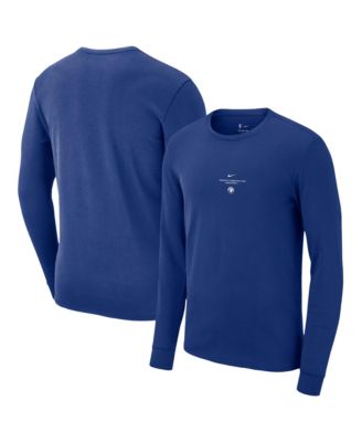 Men's Blue Minnesota Timberwolves 2026 Standard Issue Practice Long Sleeve T-Shirt
