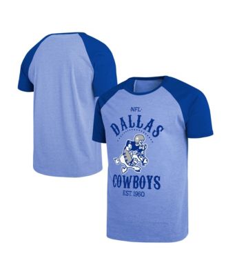 Men's Blue Dallas Cowboys Raglan T-Shirt