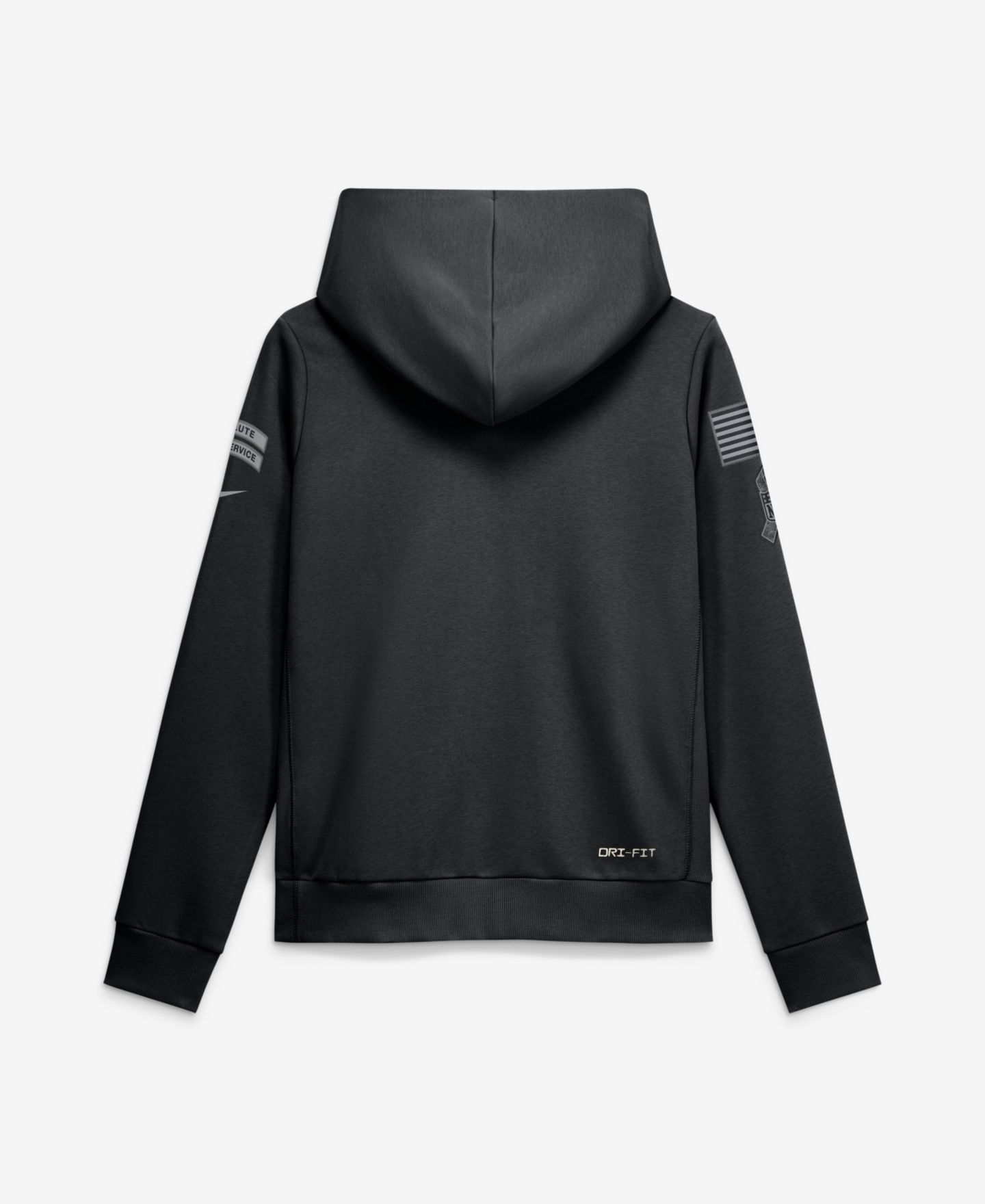 Женское худи Nike Black Dallas Cowboys 2026 Salute to Service Sideline Dri-FIT Pullover — фото 2
