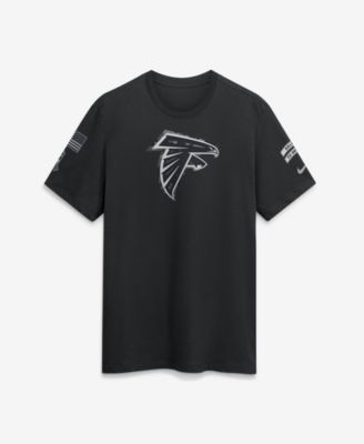 Men's Black Atlanta Falcons 2026 Salute to Service Slub T-Shirt