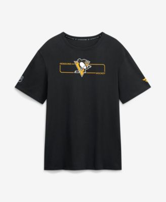 Men's Black Pittsburgh Penguins Authentic Pro Primary Logo T-Shirt