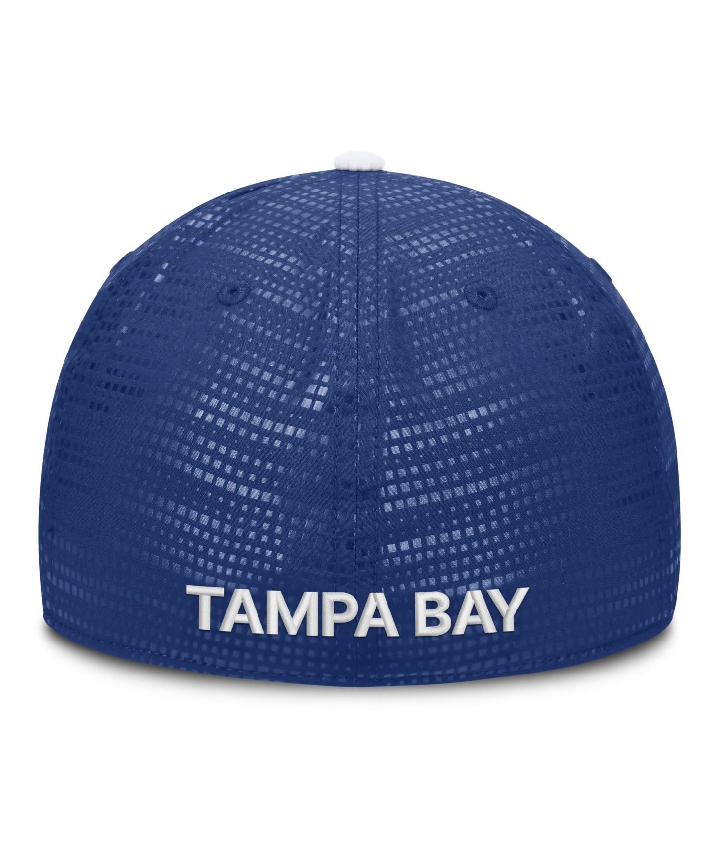 Мужской головной убор Fanatics Blue Tampa Bay Lightning Authentic Pro Rink Debossed Stretch Fit Hat — фото 4