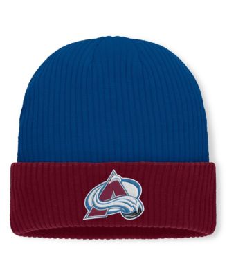 Men's Blue Colorado Avalanche Authentic Pro Rink Cuffed Knit Hat