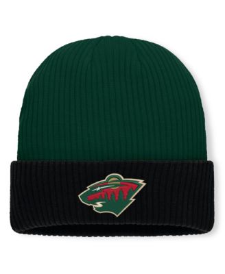 Men's Green Minnesota Wild Authentic Pro Rink Cuffed Knit Hat