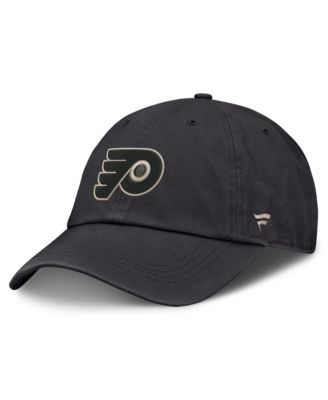 Men's Charcoal Philadelphia Flyers Road Phantom Washed Adjustable Hat