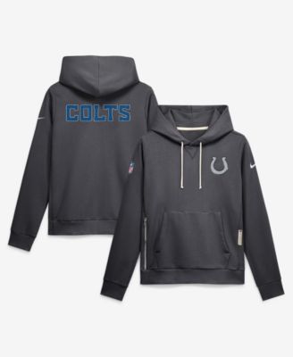 Women's Anthracite Indianapolis Colts 2026 Rivalries Collection Standard Issue Sideline Pullover Hoodie