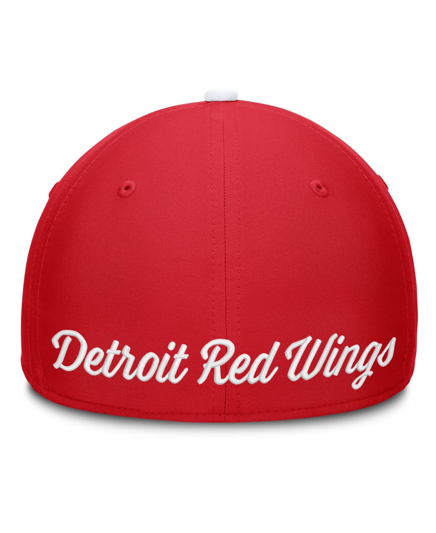 Мужской головной убор Fanatics Red/White Detroit Red Wings Stretch Hat — фото 4