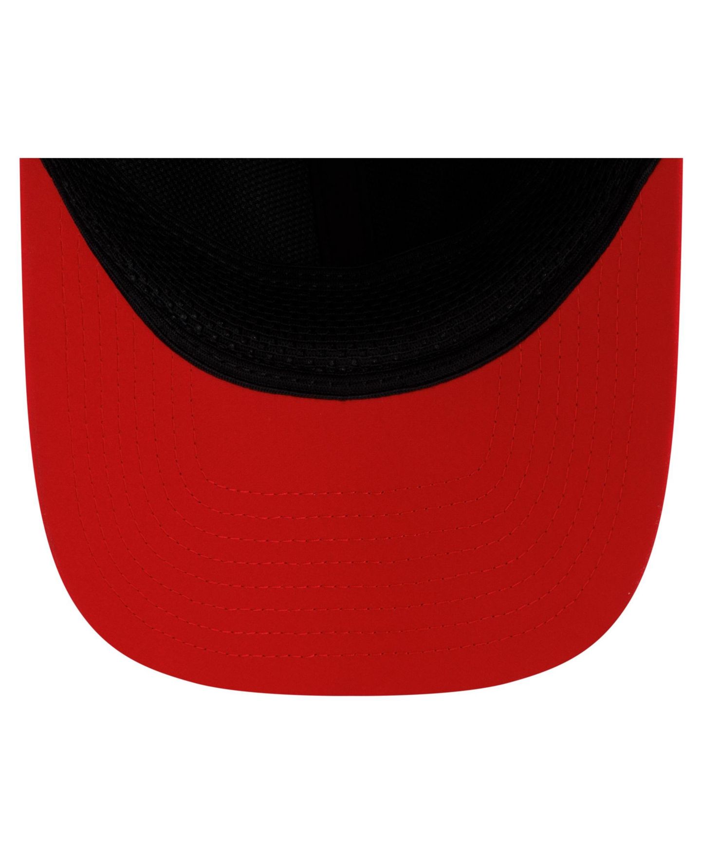 Мужская кепка New Era Red Kansas City Chiefs 2026 Sideline 39THIRTY M-Crown Flex Hat — фото 5