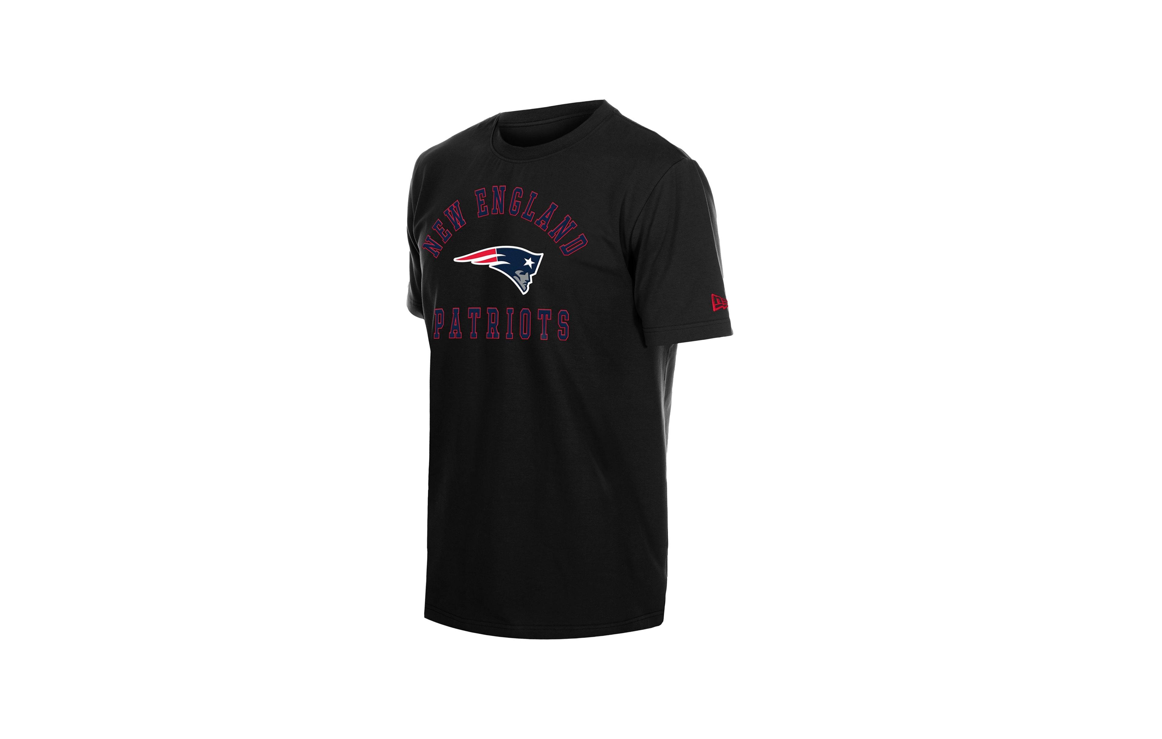 New Era Men's Black England Patriots Functional Fandom T-Shirt