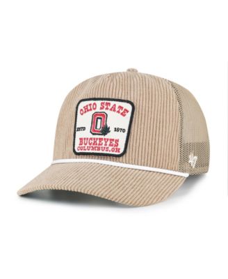 Men's and Women's Khaki Ohio State Buckeyes Cordlandia Hitch Adjustable Hat