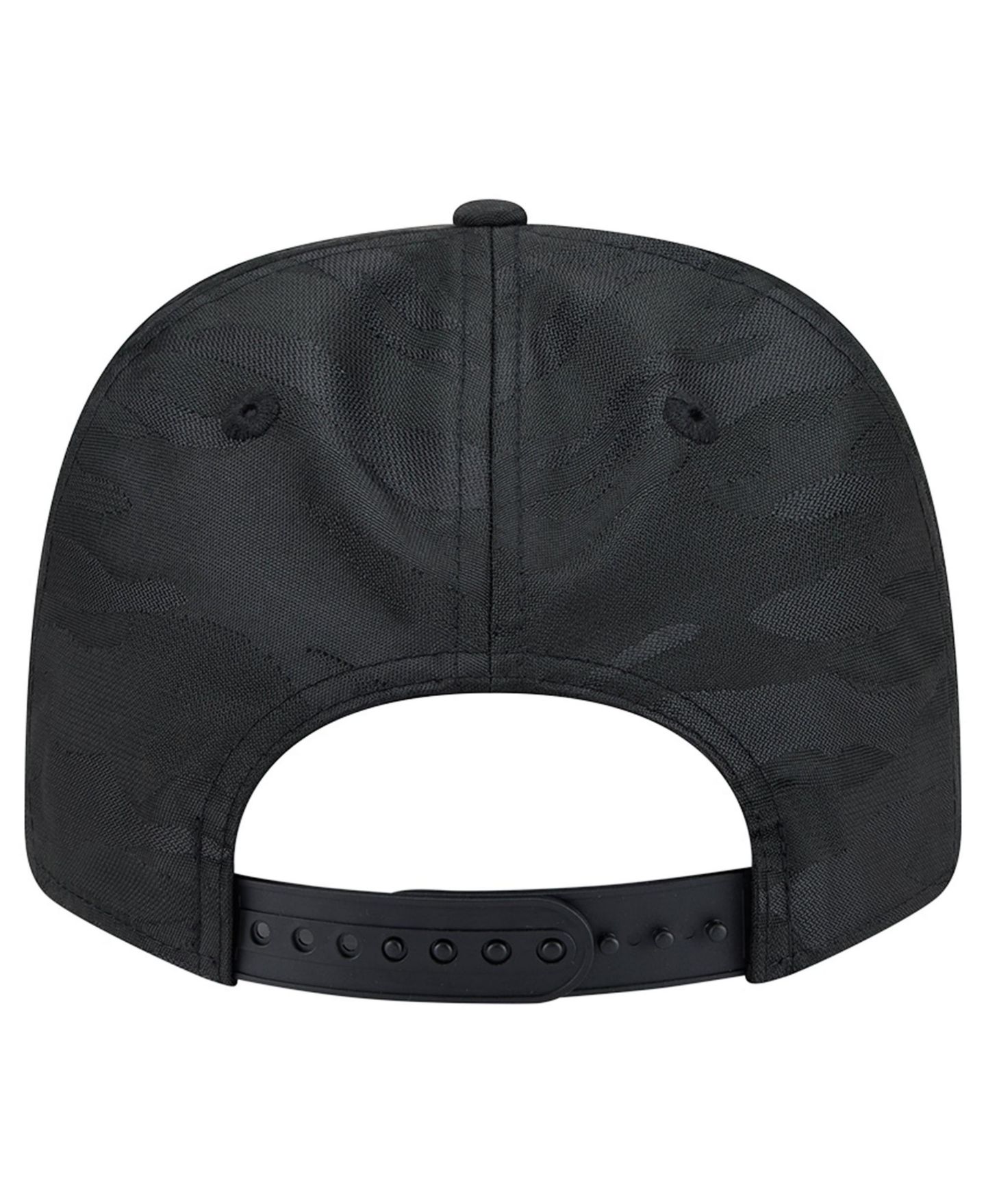 Мужская кепка New Era Black Miami Heat Camo 9SEVENTY Perforated Adjustable Hat — фото 4