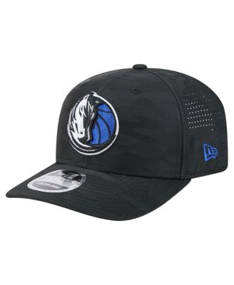 Men's Black Dallas Mavericks Camo 9SEVENTY Perforated Adjustable Hat