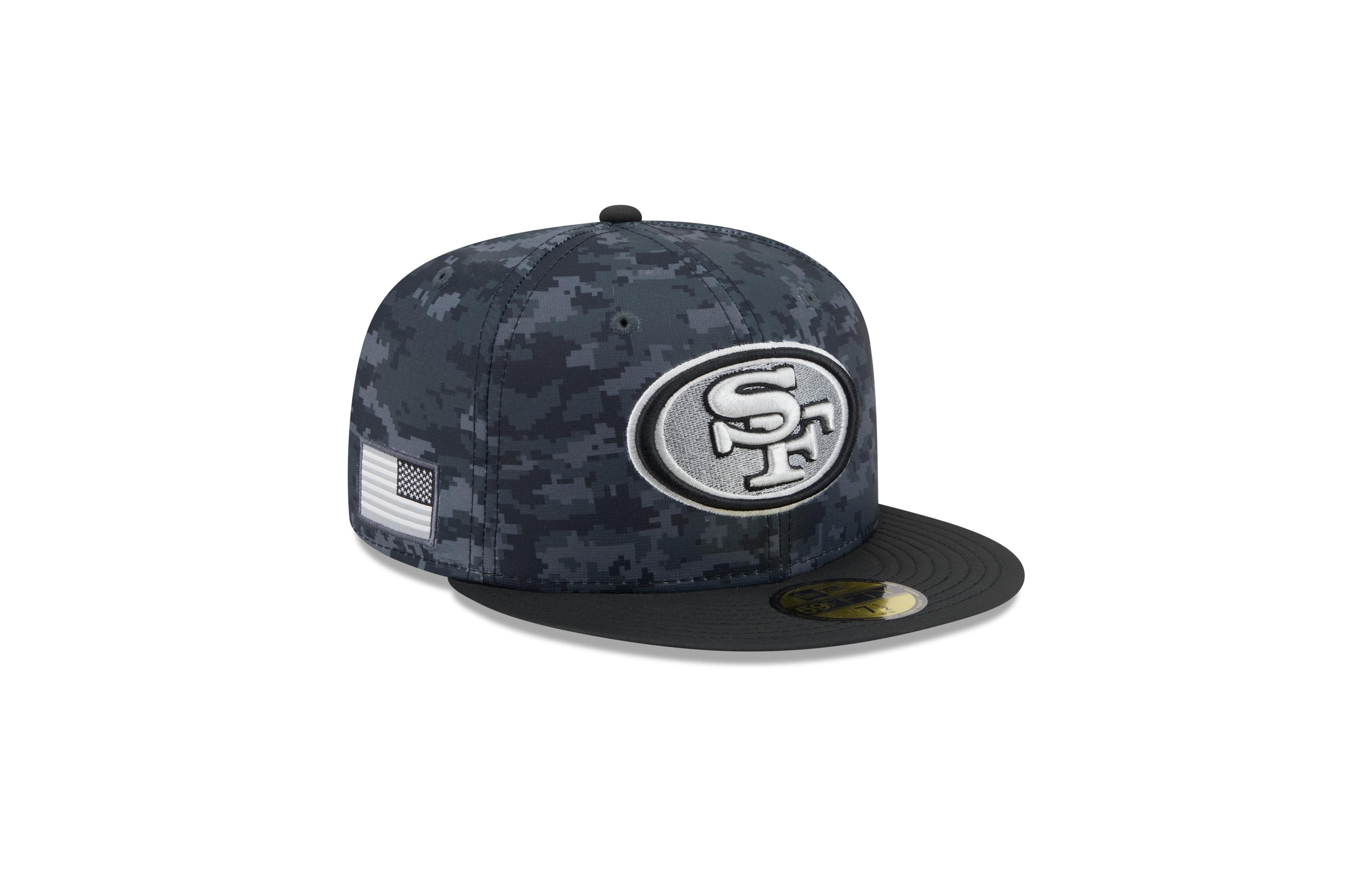New Era Men's Black San Francisco 49ers 2026 Salute To Service 59FIFTY Fitted Hat