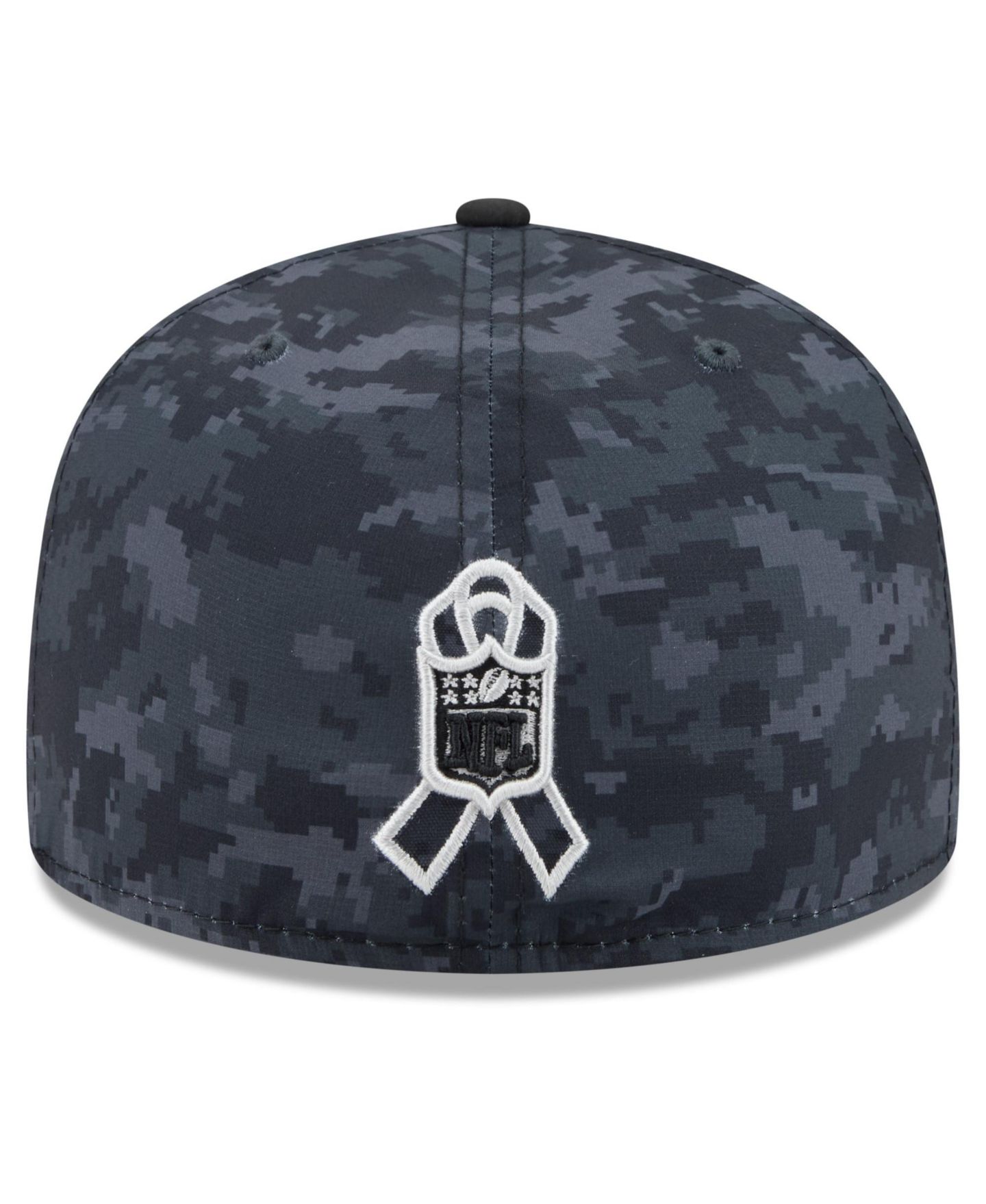 Мужская кепка New Era Black Philadelphia Eagles 2026 Salute To Service 59FIFTY Fitted Hat — фото 4
