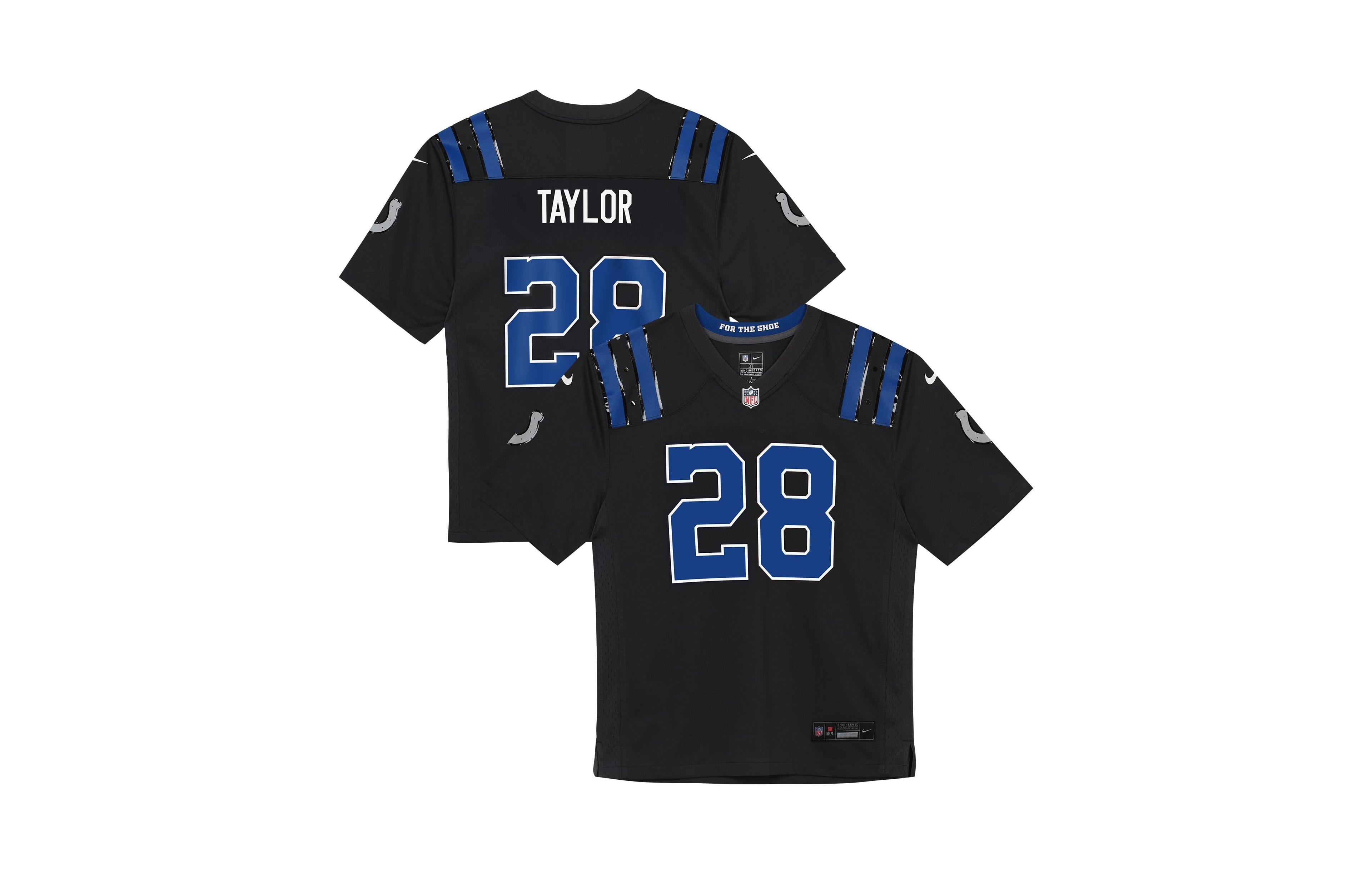 Nike Toddler Jonathan Taylor Anthracite Indianapolis Colts 2026 Rivalries Collection Game Jersey