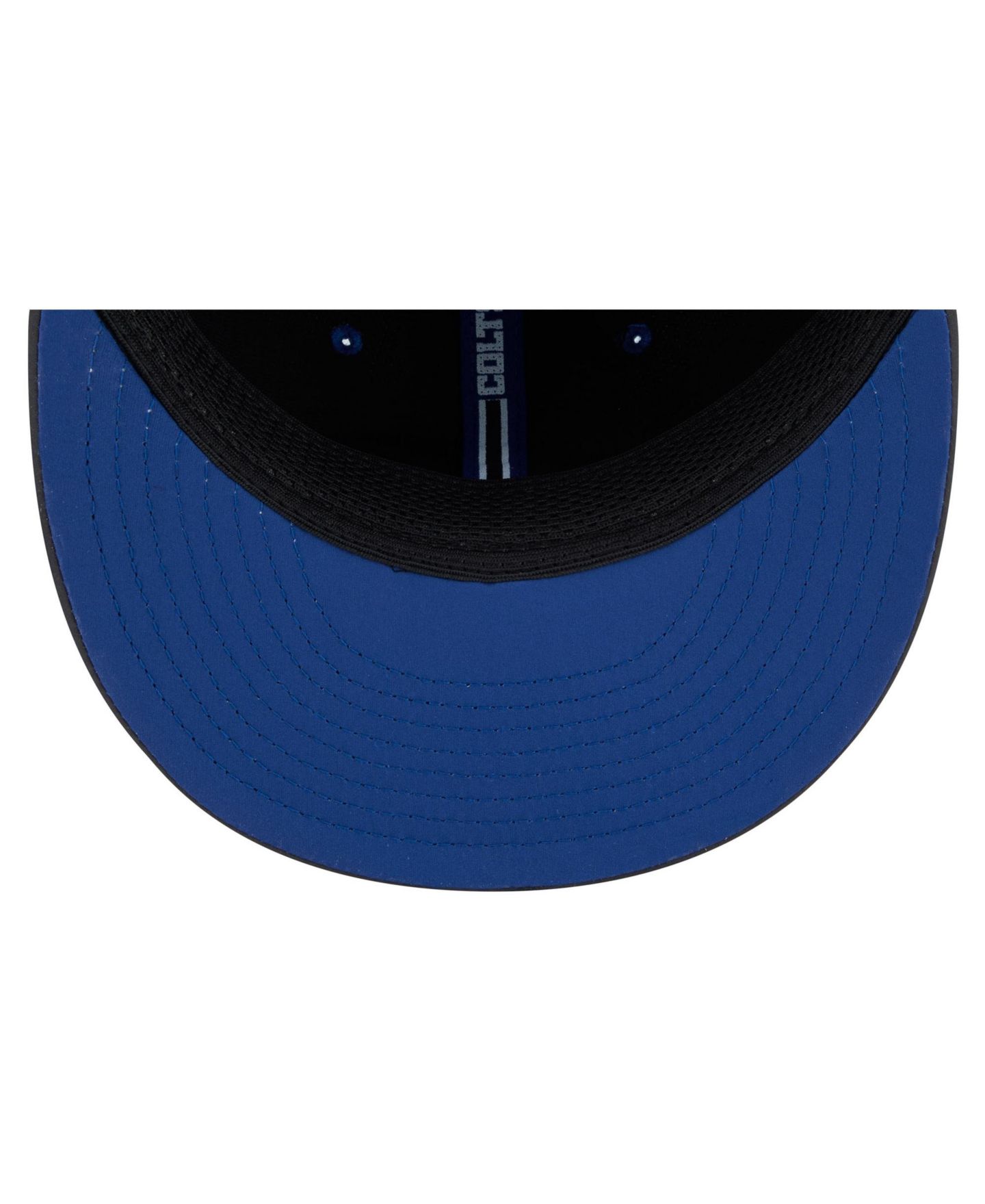 Мужская кепка New Era Anthracite Indianapolis Colts 2026 Rivalries Collection 59FIFTY Fitted Hat — фото 5