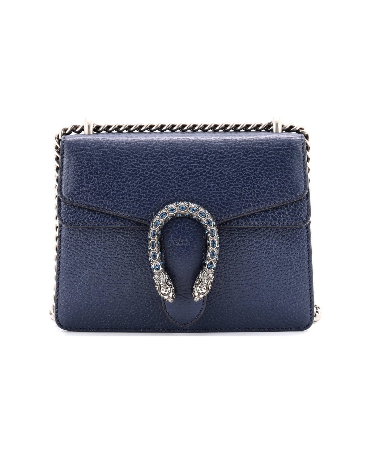 Pre-Owned Gucci Mini Dionysus Bag Leather - Blue