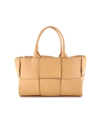 Small Arco Tote Maxi Intrecciato Leather