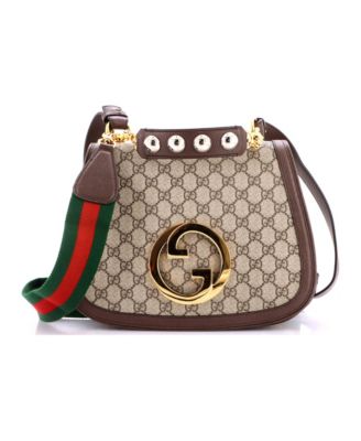 Medium Blondie NM Top Handle Bag GG Coated Canvas