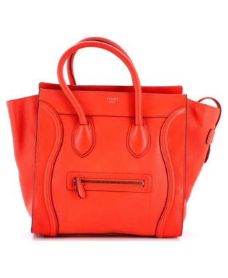 Mini Luggage Bag Grainy Leather