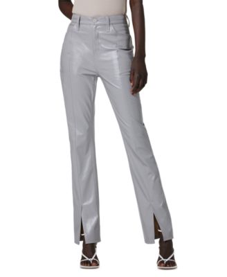 Women's Harlow Ultra High-Rise Faux Leather Cigarette Jeans