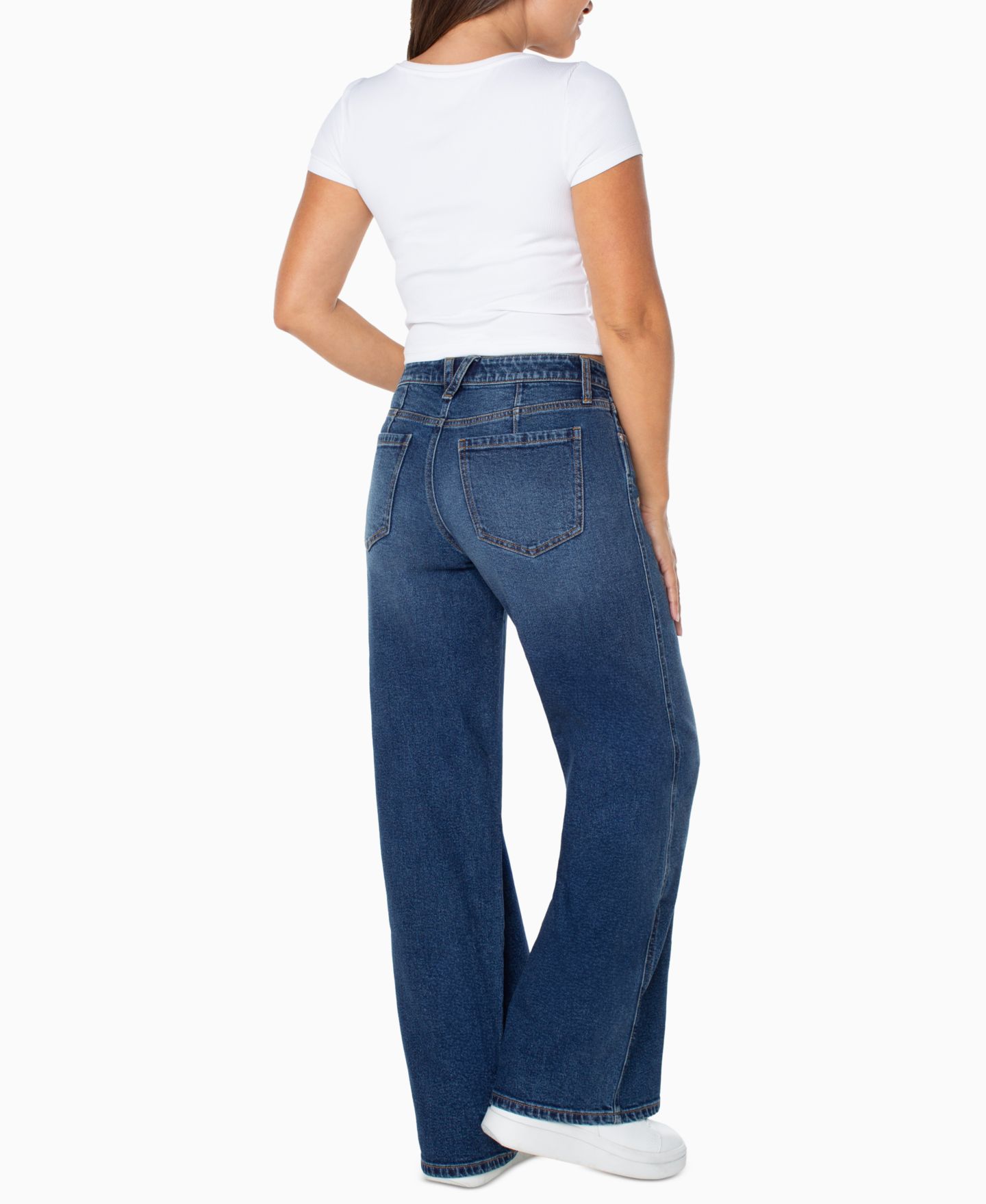 Женские джинсы Celebrity Pink Juniors' Low-Rise Bootcut, цвет: Dayville — фото 4