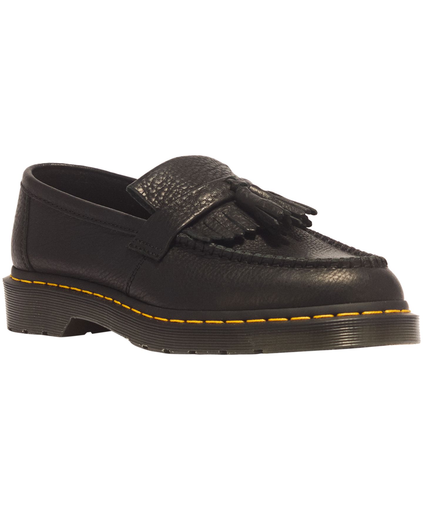 Мужские туфли Dr. Martens Adrian YS Tassel Leather, цвет: Чёрный — фото 1