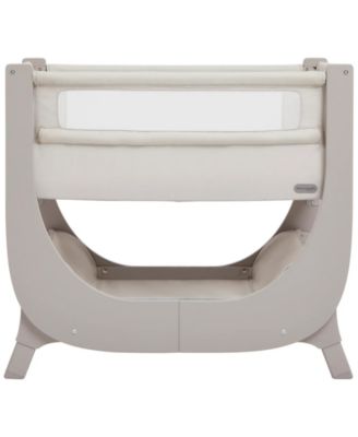 Baby Air Lite Bedside Bassinet Taupe