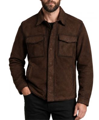 Men's Prescott Suede Regular-Fit Jacket